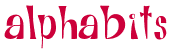 Alphabits Font