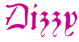 Dizzy Font