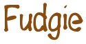 Fudgie Font