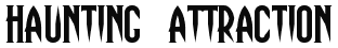 Haunting Attraction Font