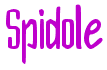 Spidole Font