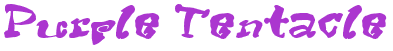 Purple Tentacle Font