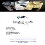 Clothing Store Business Plan