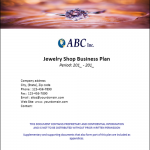 Jewelry Store Business Plan