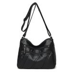 Soft PU Leather Vintage Women Shoulder Handbag