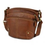 Genuine Leather Cross-body Handbag