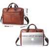 Stylish Genuine Leather Briefcase And Travel Bag