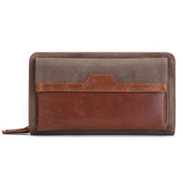 leather mens wallet